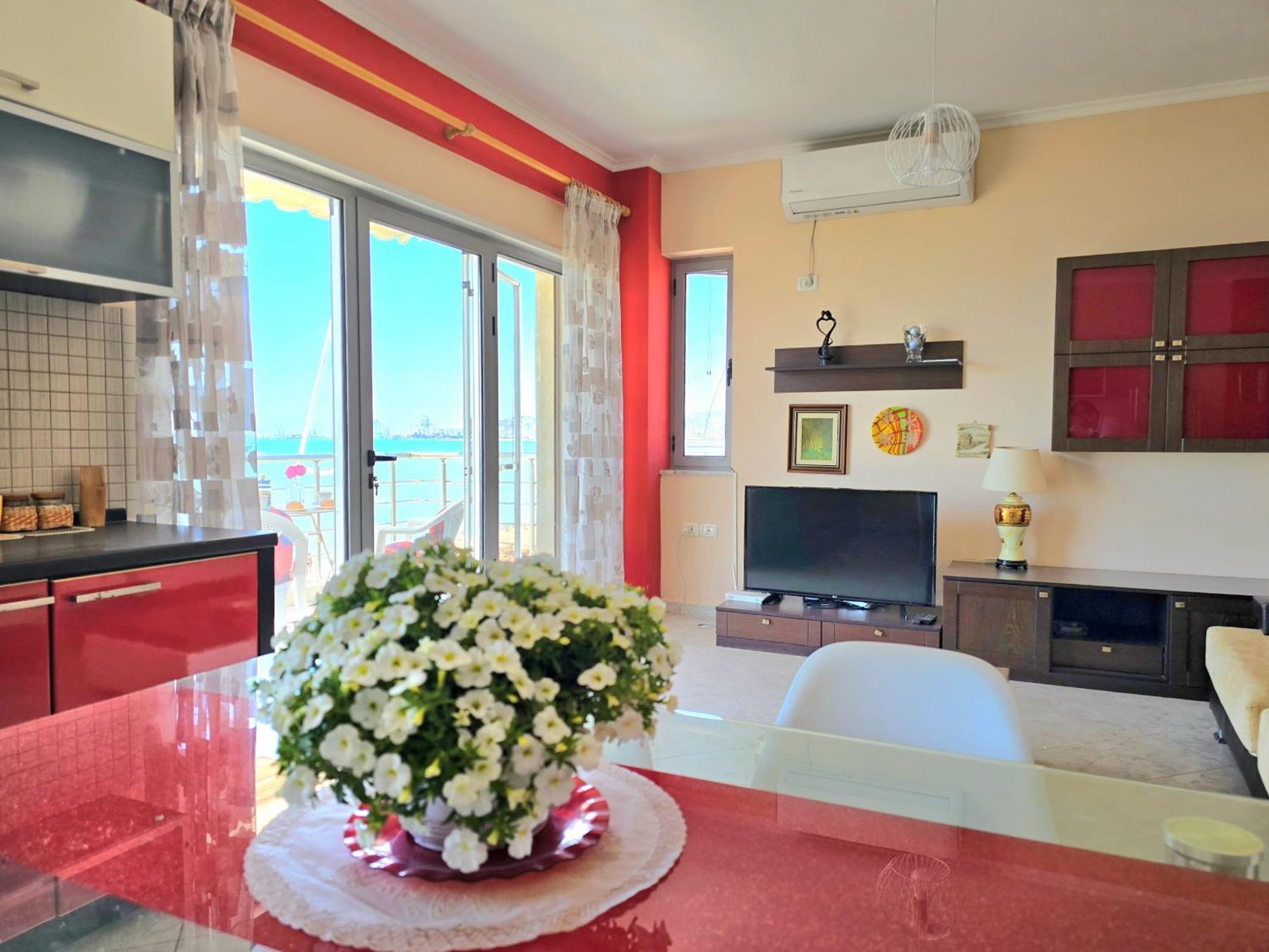 Sea View Apartments In Дуррес Екстер'єр фото