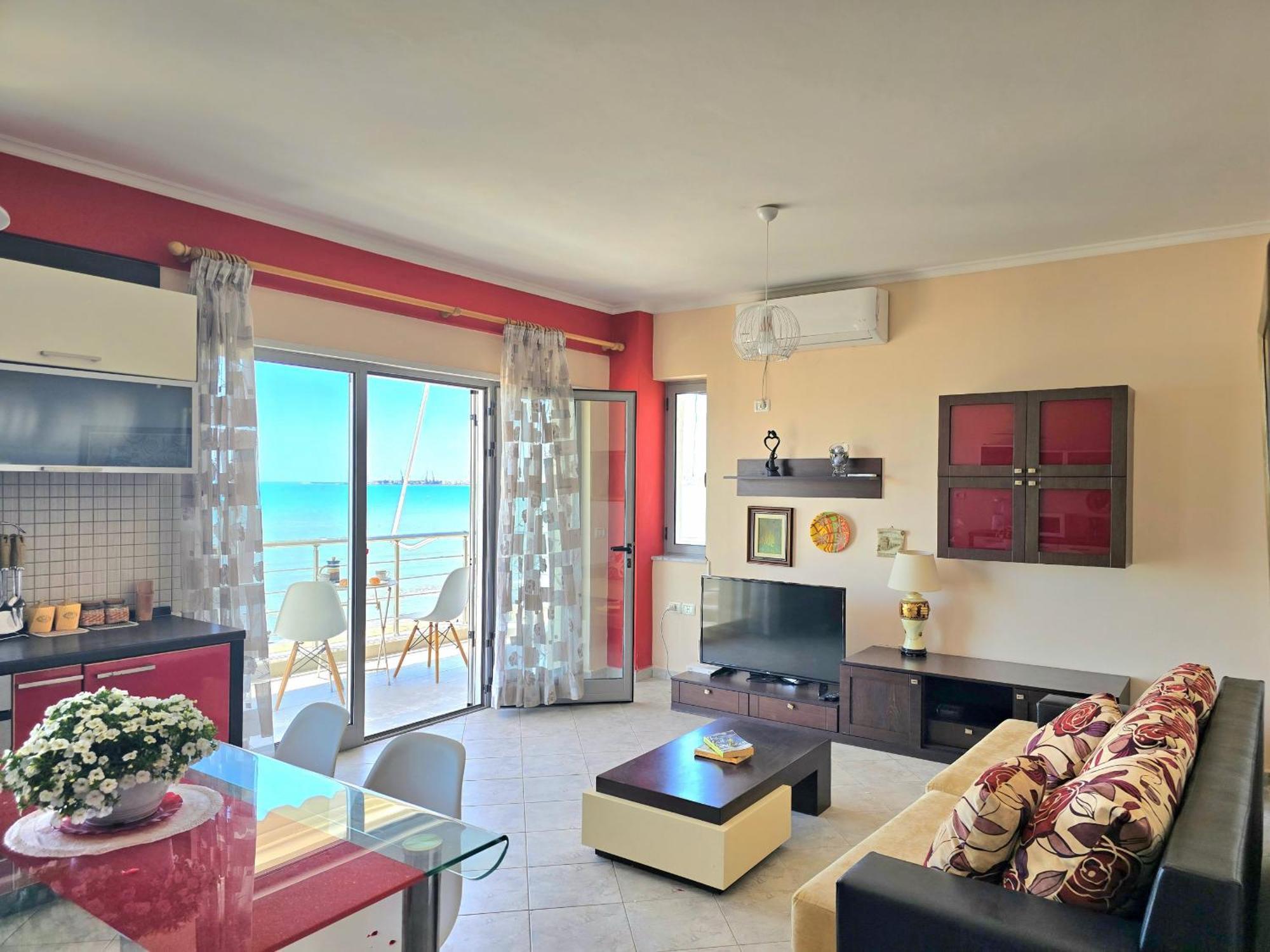 Sea View Apartments In Дуррес Екстер'єр фото