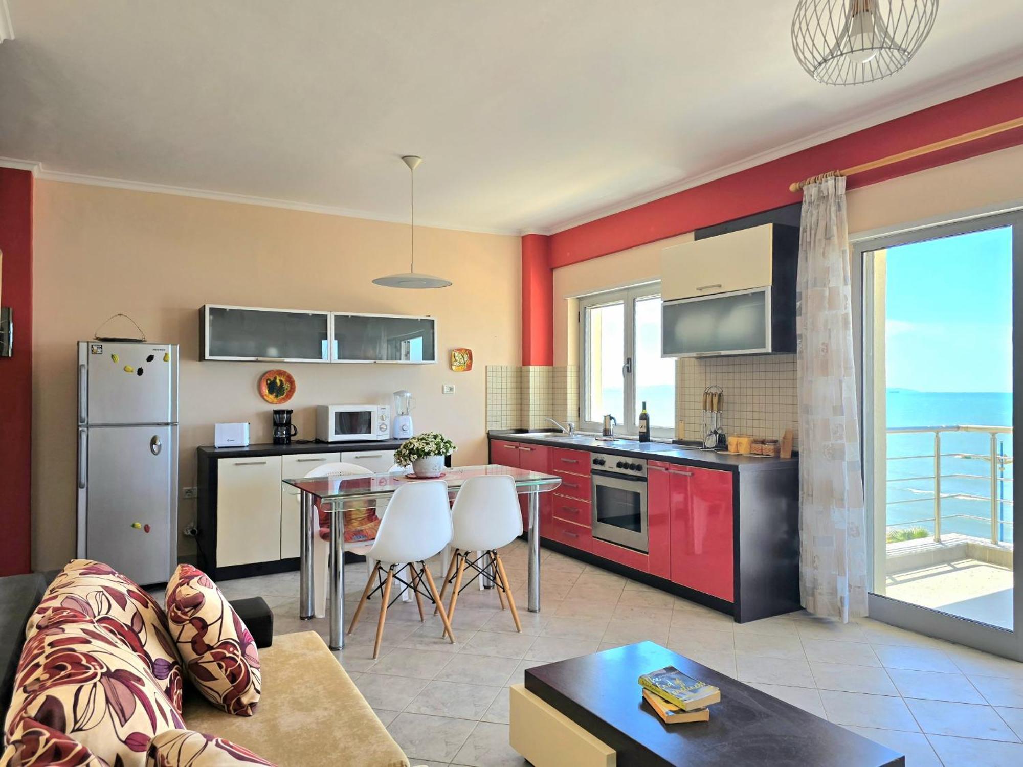 Sea View Apartments In Дуррес Екстер'єр фото