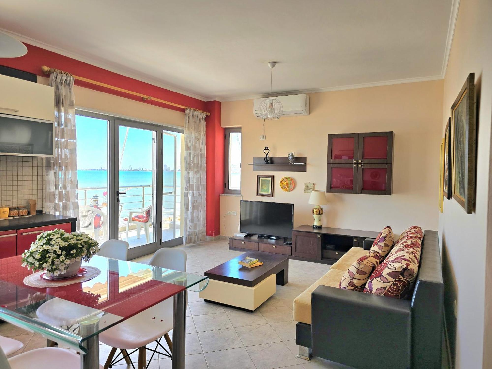 Sea View Apartments In Дуррес Екстер'єр фото
