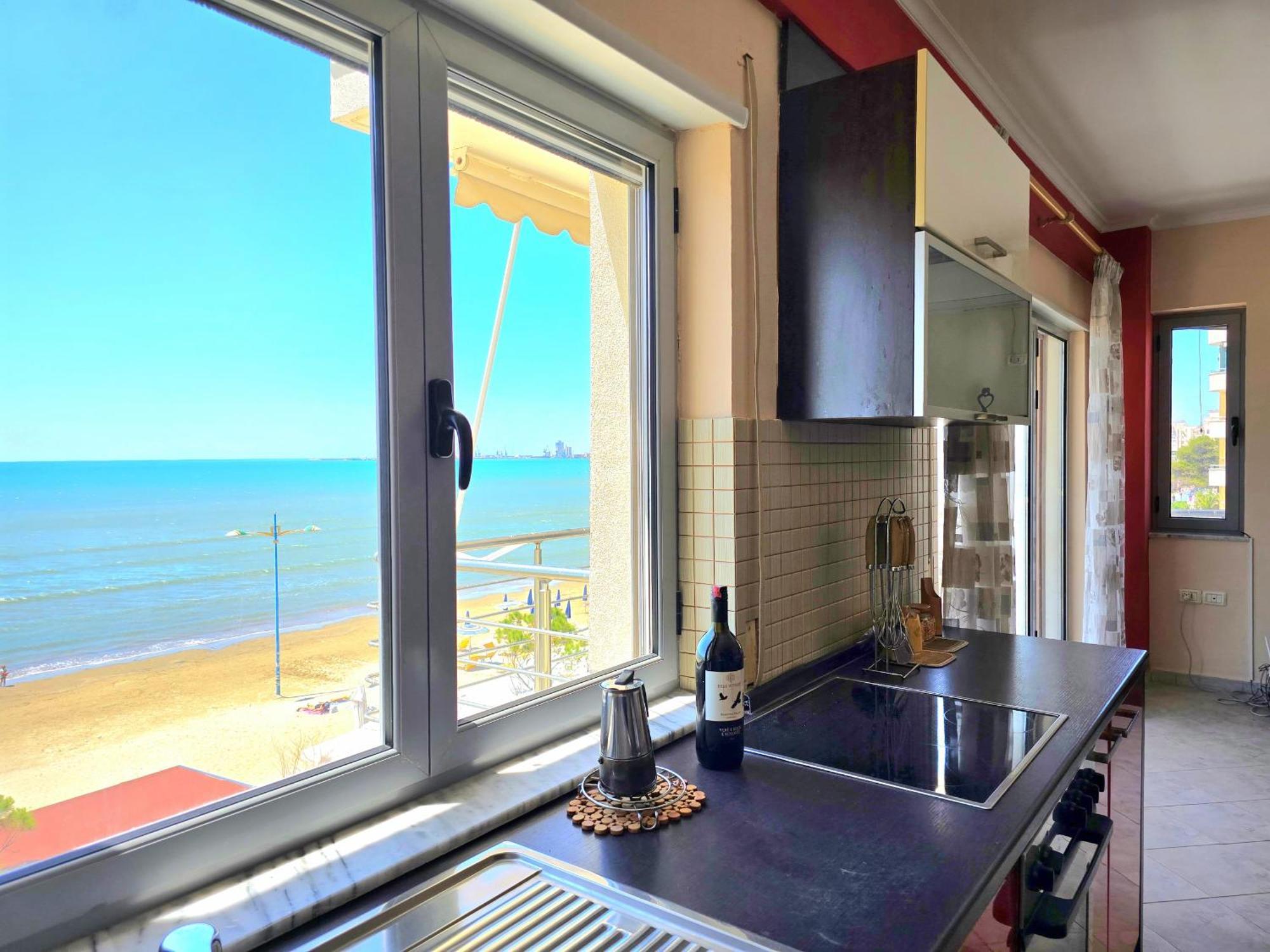 Sea View Apartments In Дуррес Екстер'єр фото