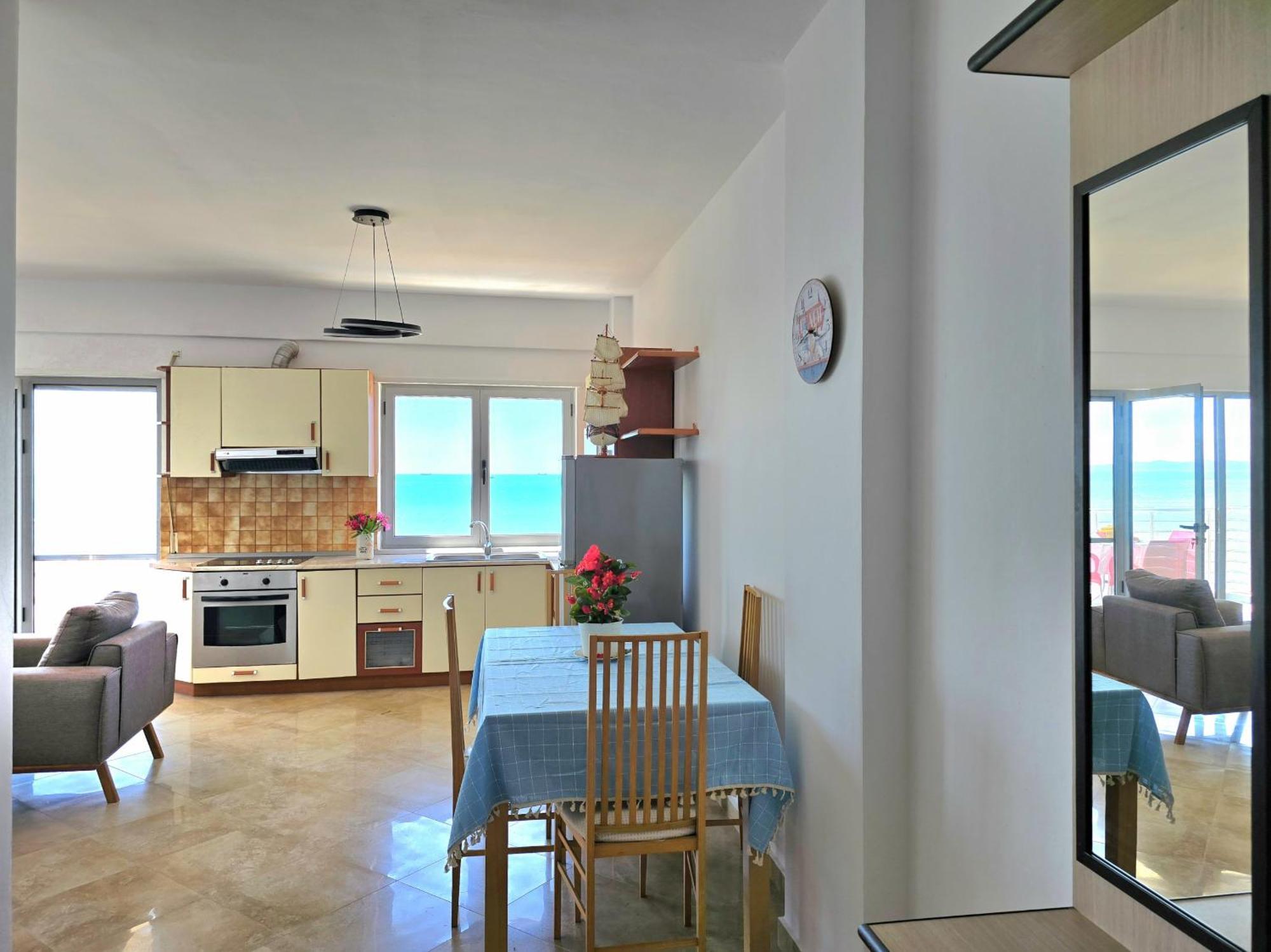 Sea View Apartments In Дуррес Екстер'єр фото