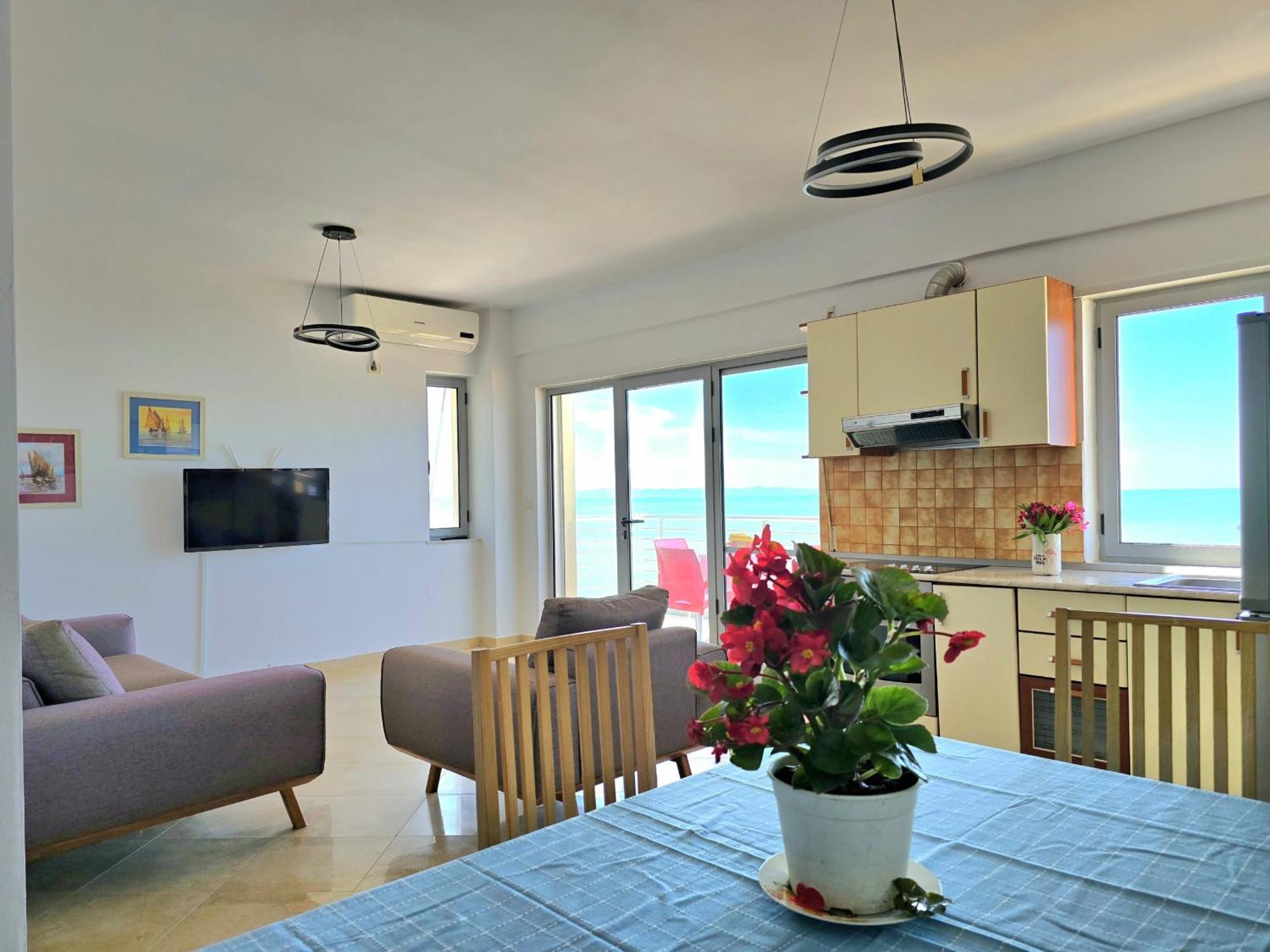 Sea View Apartments In Дуррес Екстер'єр фото