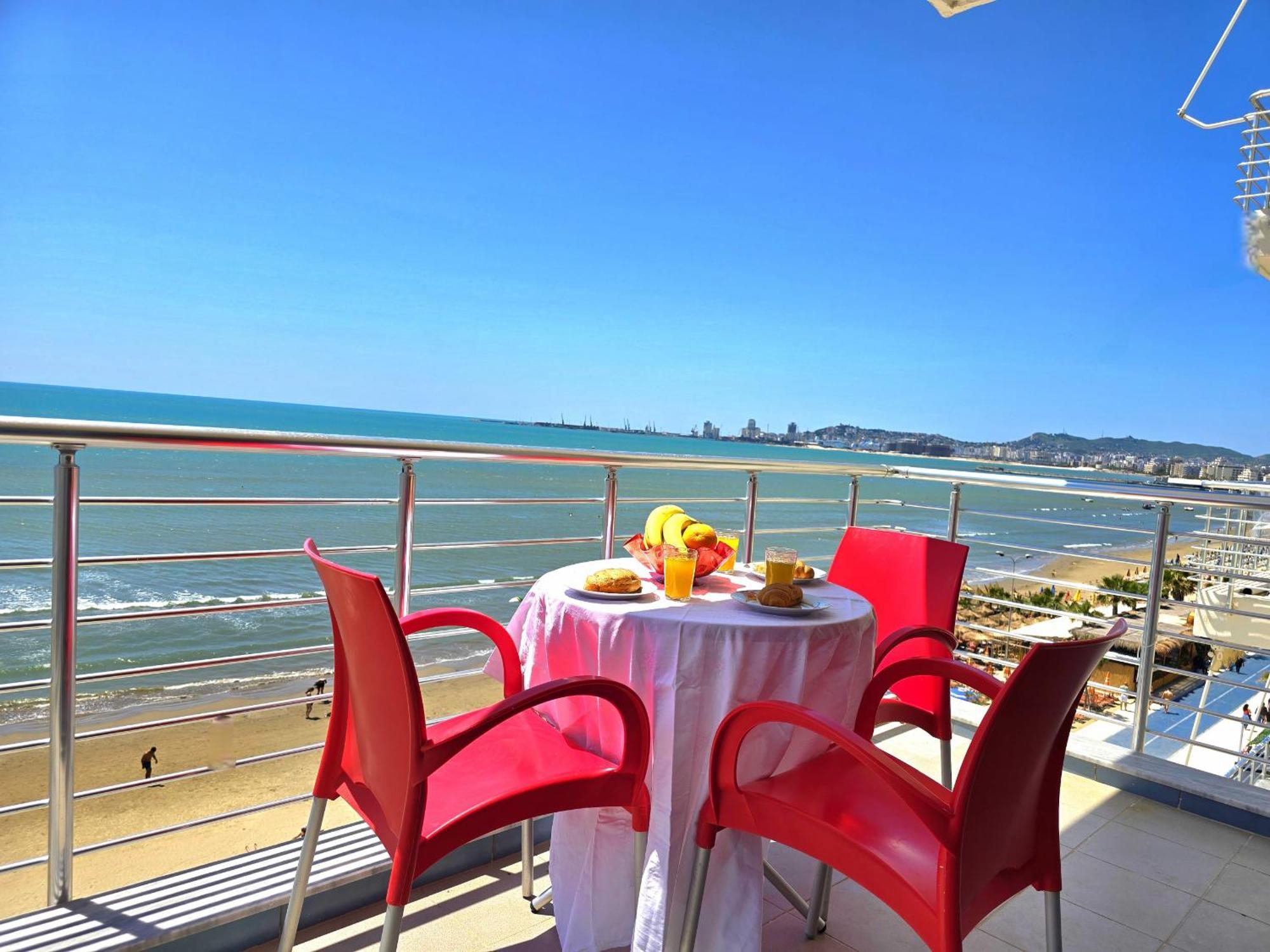 Sea View Apartments In Дуррес Екстер'єр фото